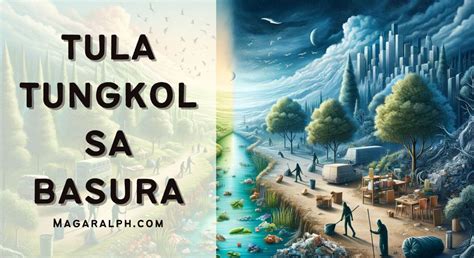 Tula Tungkol sa Basura (7 Halimbawa) — MagaralPH.